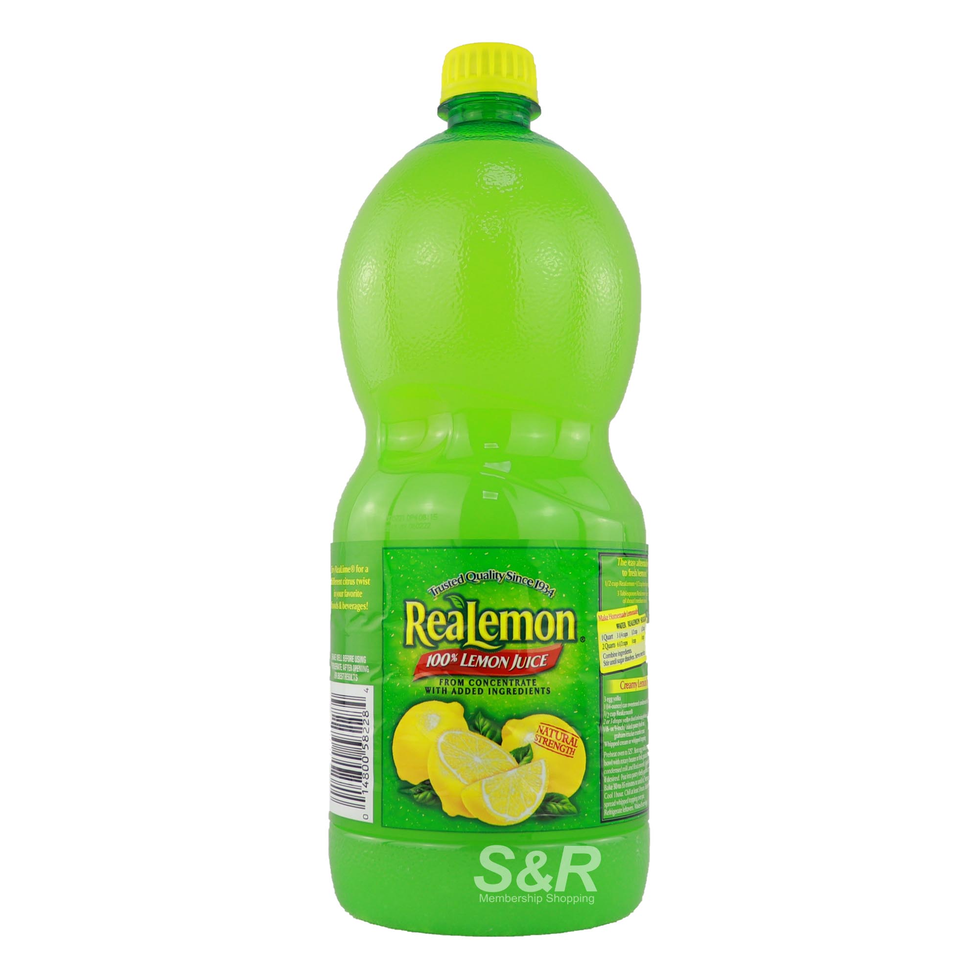 ReaLemon 100% Lemon Juice 1419mL ReaLemon 100% Lemon Juice 1419mL